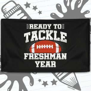 Banderoles Football de 9e année prêt à reprendre le contrôle 