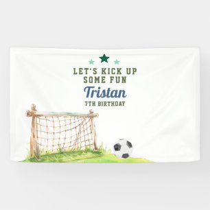 Banderoles Football “Faisons Décoller le Fun” Anniversaire To