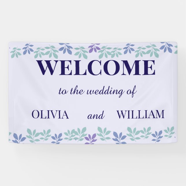 Banderoles Forever commence ici : un Mariage (Horizontal)