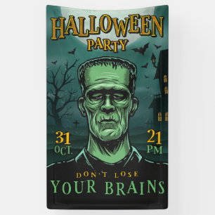 Banderoles Frankenstein Halloween