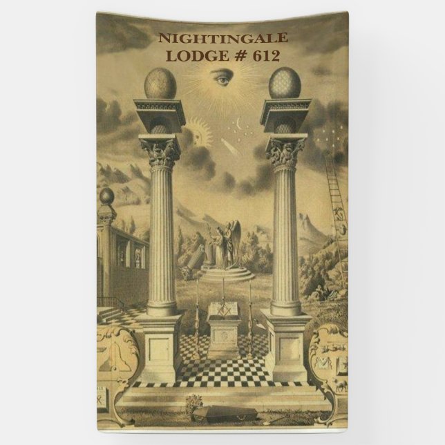 Banderoles Freemason (Vertical)