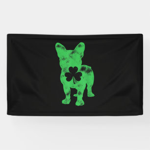 Banderoles French Bulldog St Patrick's Day Boys Girls Shamroc