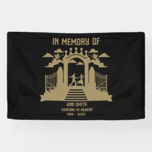 Banderoles Funérailles des danseuses en mémoire