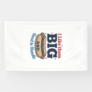 Banderoles Funny Grand Chien Chaud Vintage T-Shirt Design_1