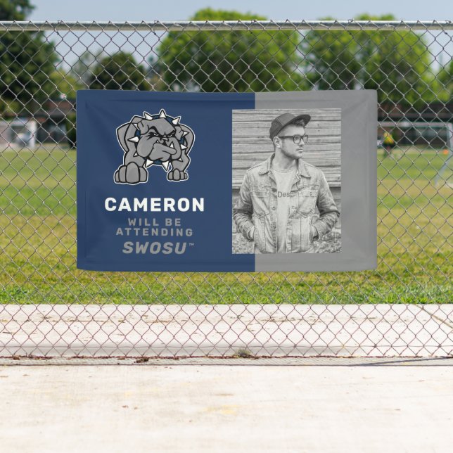 Banderoles Futur diplômé de la SWOSU (En situation)