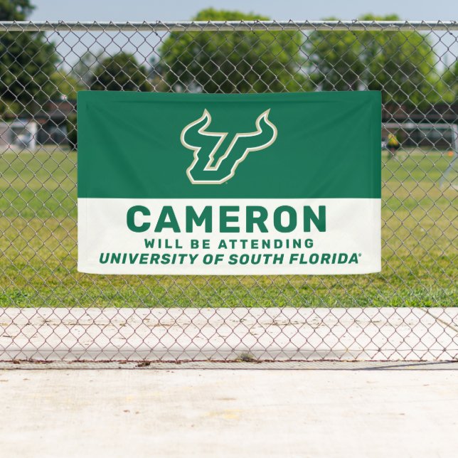 Banderoles Futur diplômé de l'USF (En situation)