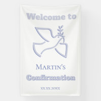 Garçon de confirmation bienvenue