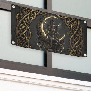 Banderoles Gardien Fée Steampunk.