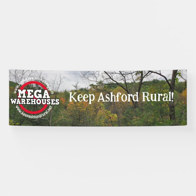 Banderoles Gardons un Ashford rural | Pas de méga entrepôts   (Horizontal)