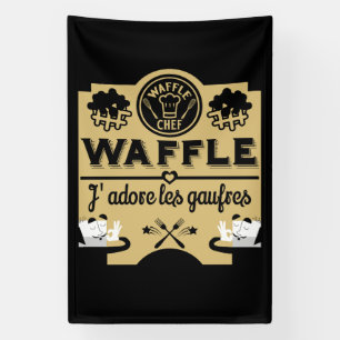 Banderoles gaufres de Belgique