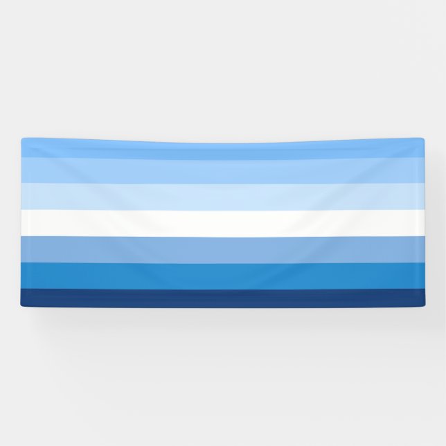 Banderoles Gay flag (Horizontal)