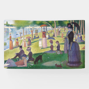 Banderoles Georges Seurat - Un dimanche à La Grande Jatte