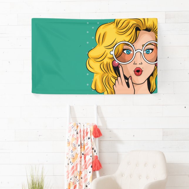 Banderoles Girl #1 (En situation)