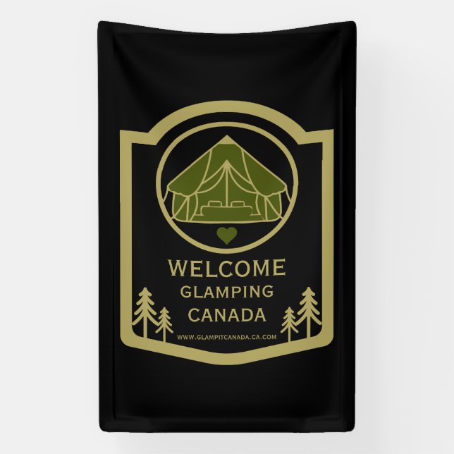 Banderoles Glaming Canada Business (Verticale)