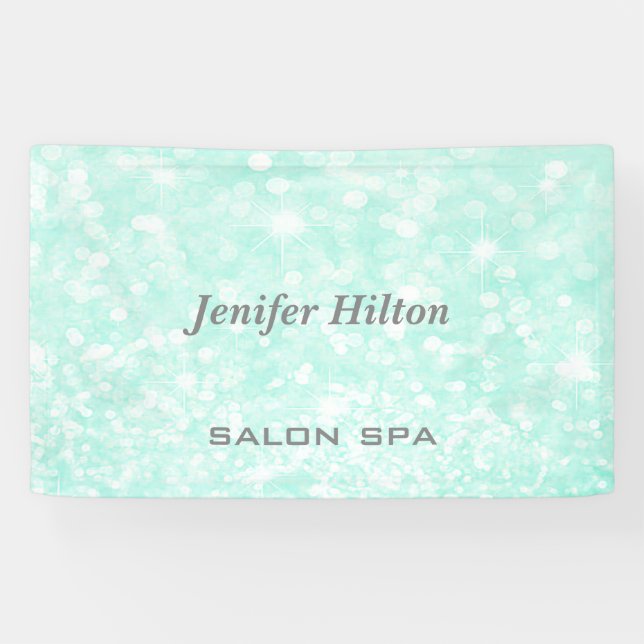 Banderoles Glamour moderne chic glittery (Horizontal)