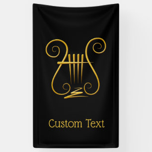 Banderoles Golden lyre