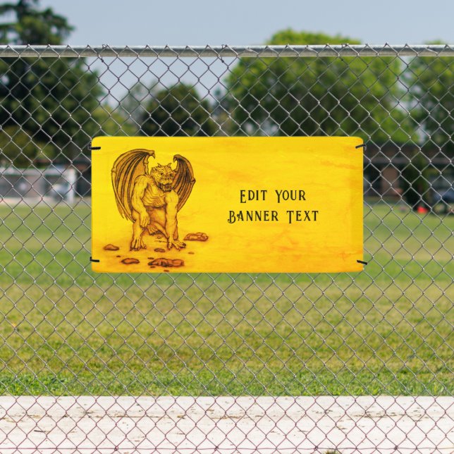 Banderoles Golem Gargoyle (Insitu)