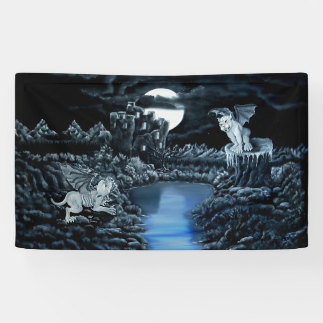 Banderoles Golem vs Dolem District Combat (Horizontal)