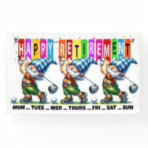 GOLF AMUSANT RETRAITE HEUREUSE