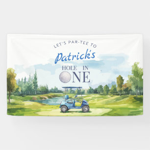 Banderoles Golf Hole In One 1er Anniversaire 