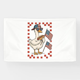 Banderoles Goose American USA Flag Memorial Day 4 juillet