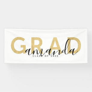Banderoles Grad Script Name Personnalisé Modernisation Gradua
