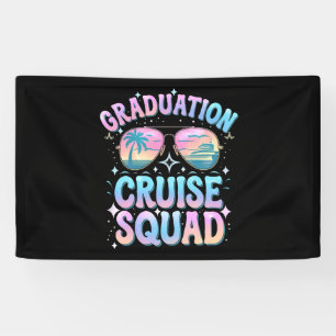 Banderoles Graduation Cruise Squad Cruising Ship Retro
