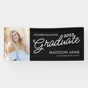 Banderoles Graduation de la photo de script moderne