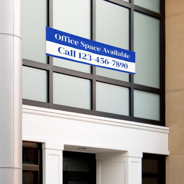 Banderoles Grand bureau location immobilier commercial (Bâtiment extérieur)