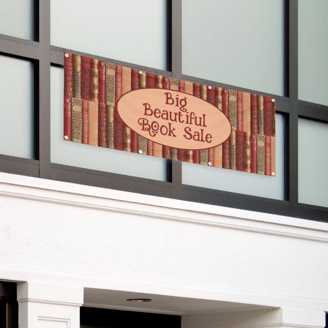 Banderoles Grande Belle Vente de livre (Bâtiment extérieur)