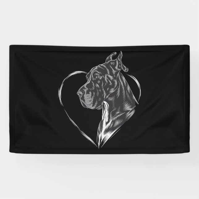 Banderoles Grande Dane (Horizontal)