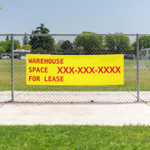 Banderoles Grande Personnaliser Pour L'Entrepôt De Location/D