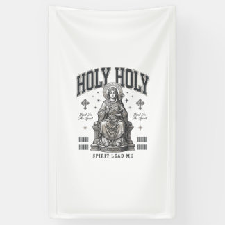 Banderoles Gravure religieuse vintage Holy Holy Design de t-s