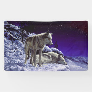 Banderoles Gray Wolves