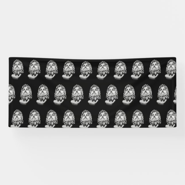 Banderoles Greco Roman Bust (Horizontal)