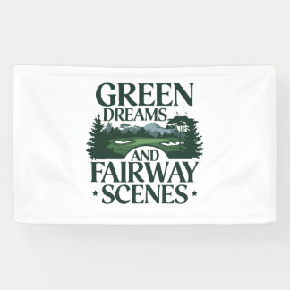 Banderoles Green Dreams, Golf tendance