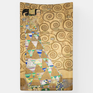 Banderoles Gustav Klimt - Expectation, Stoclet Frieze