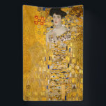 Banderoles Gustav Klimt - Portrait d'Adele Bloch-Bauer I<br><div class="desc">Portrait de Adele Bloch-Bauer I - Gustav Klimt,  Huile sur toile,  1907</div>