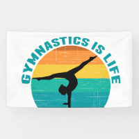 Gymnastique est la vie belle Sunset Gymnaste
