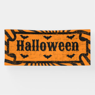 Banderoles Halloween angoissant