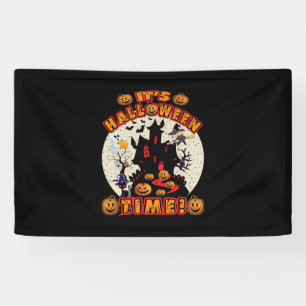 Banderoles Halloween C'Est Halloween Heure Anniversaire
