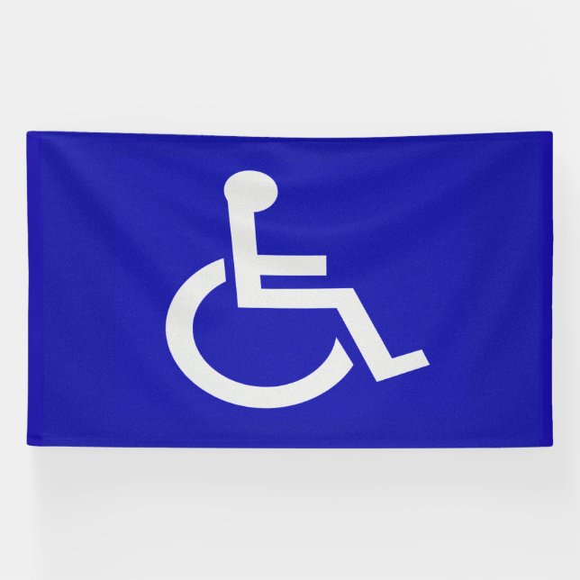 Banderoles Handicapé handicapé (Horizontal)