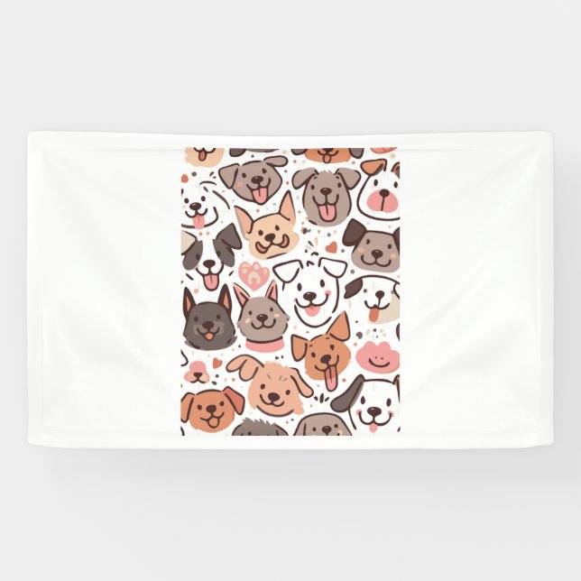 Banderoles Happy mignon Motif 1 (Horizontal)