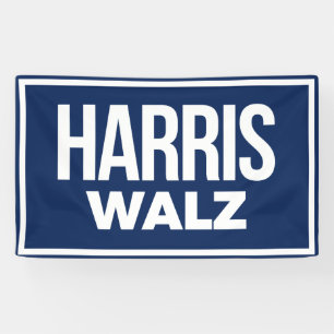 Banderoles Harris Walz 2024