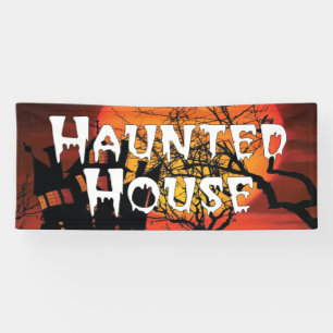 Banderoles Haunted House Halloween