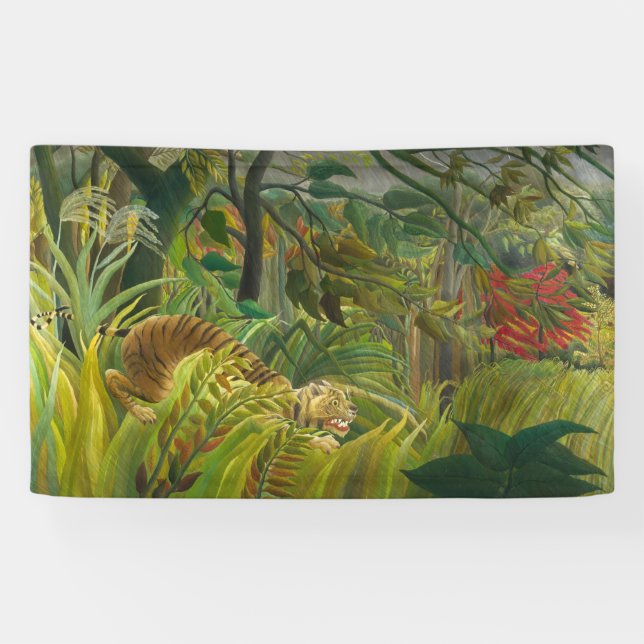 Banderoles Henri Rousseau - Surpris ! (Horizontal)