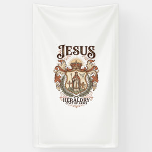 Banderoles Héraldique de Jésus Blason Héraldique de Jésus Bla