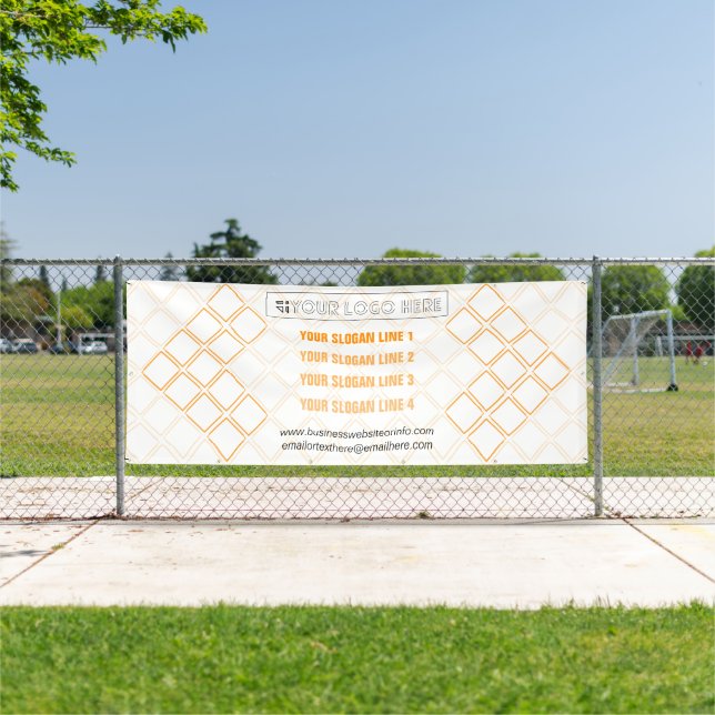 Banderoles Hexagonal Triangle Business Exhibition Contexte (Insitu)