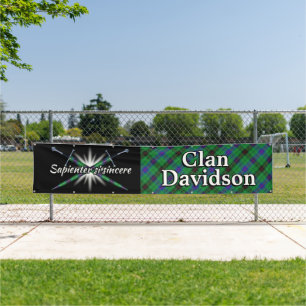 Banderoles Highland Festival Clan Davidson Tent