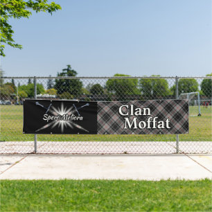 Banderoles Highland Festival Clan Moffat Tent